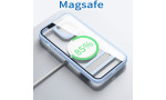 Newface iPhone 11 Kılıf Rolet Stand Kapak - Lacivert