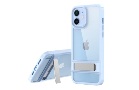 Newface iPhone 11 Kılıf Rolet Stand Kapak - Sierra Blue