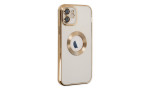 Newface iPhone 11 Kılıf Slot Silikon - Gold