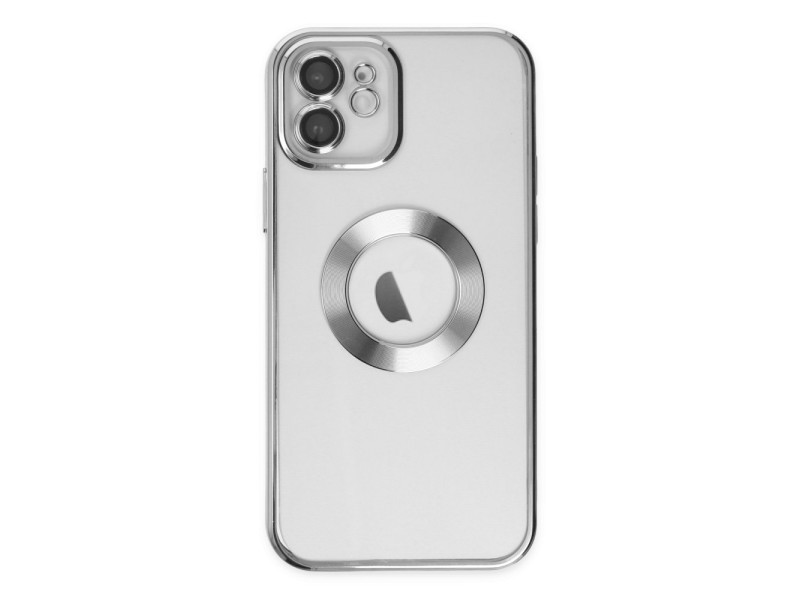 Newface iPhone 11 Kılıf Slot Silikon - Gümüş
