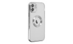 Newface iPhone 11 Kılıf Slot Silikon - Gümüş
