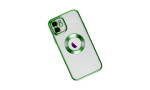 Newface iPhone 11 Kılıf Slot Silikon - Köknar Yeşili