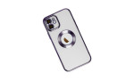 Newface iPhone 11 Kılıf Slot Silikon - Mor