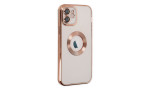 Newface iPhone 11 Kılıf Slot Silikon - Rose Gold