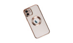 Newface iPhone 11 Kılıf Slot Silikon - Rose Gold