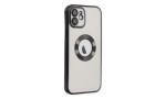 Newface iPhone 11 Kılıf Slot Silikon - Siyah