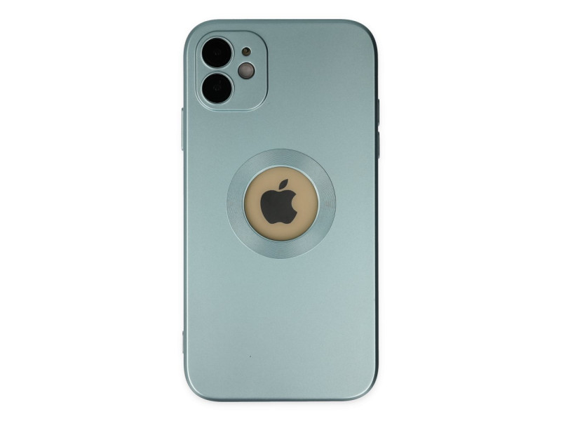 Newface iPhone 11 Kılıf Vamos Lens Silikon - Açık Yeşil