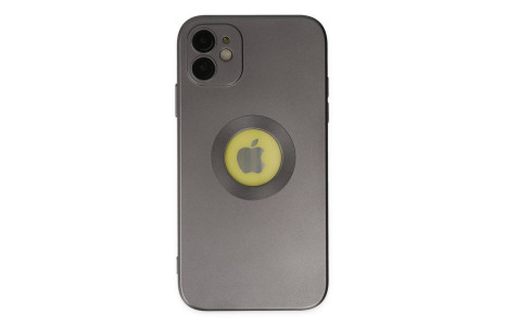 Newface iPhone 11 Kılıf Vamos Lens Silikon - Gri