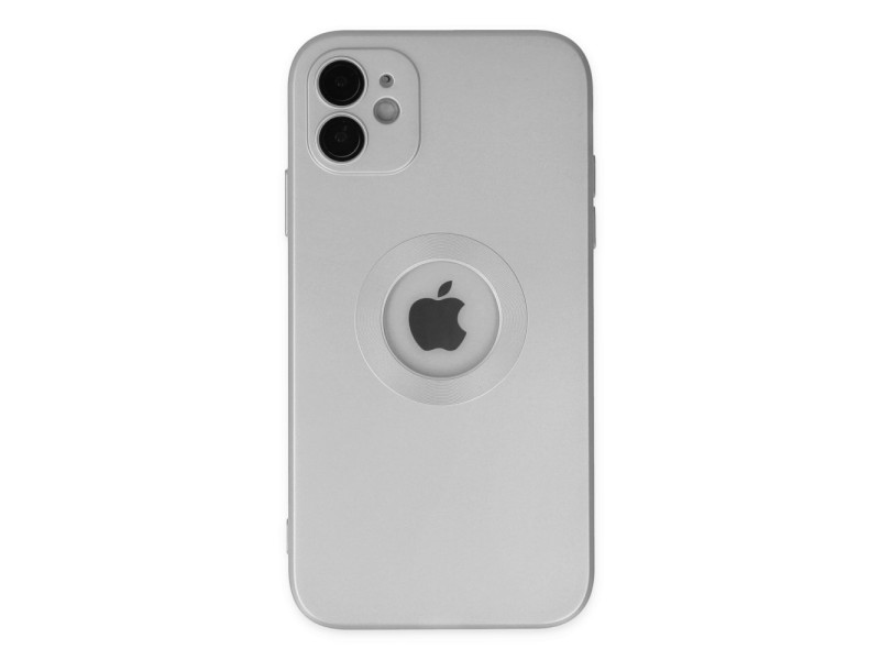 Newface iPhone 11 Kılıf Vamos Lens Silikon - Gümüş