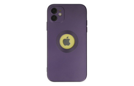 Newface iPhone 11 Kılıf Vamos Lens Silikon - Mor