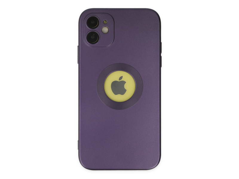Newface iPhone 11 Kılıf Vamos Lens Silikon - Mor