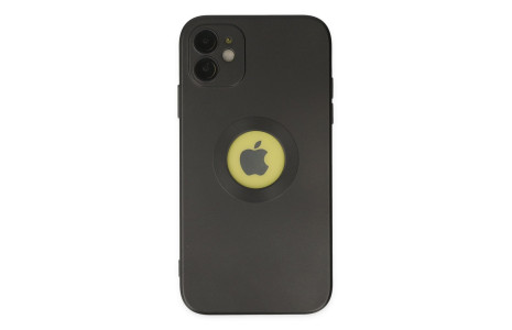 Newface iPhone 11 Kılıf Vamos Lens Silikon - Siyah