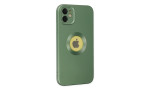 Newface iPhone 11 Kılıf Vamos Lens Silikon - Yeşil