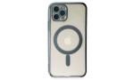 Newface iPhone 11 Pro Kılıf Magneticsafe Lazer Silikon - Sierra Blue