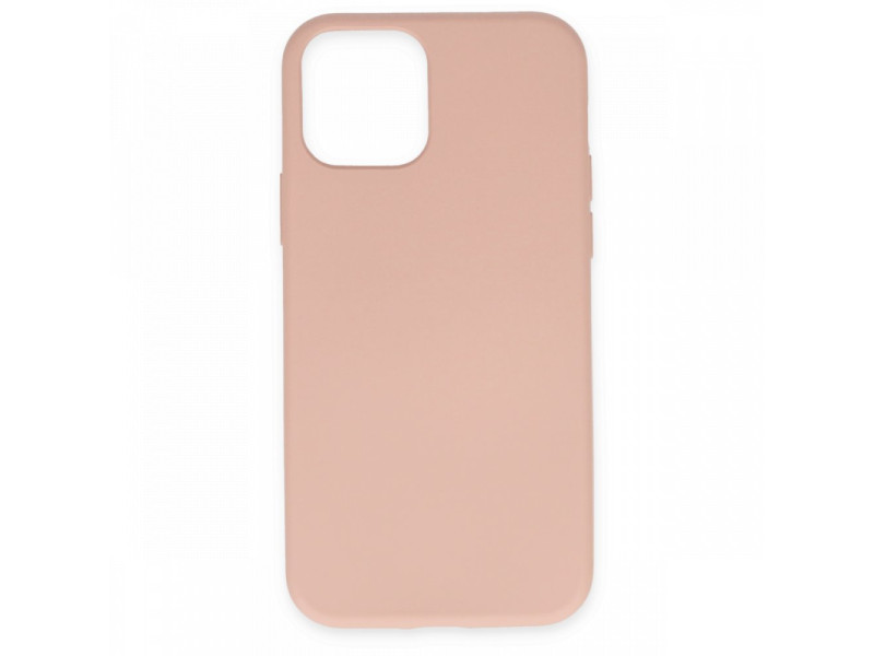 Newface iPhone 11 Pro Kılıf Nano içi Kadife Silikon - Pudra