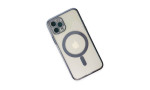 Newface iPhone 11 Pro Max Kılıf Magneticsafe Lazer Silikon - Sierra Blue