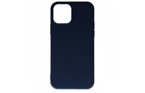 Newface iPhone 11 Pro Max Kılıf Nano içi Kadife Silikon - Lacivert