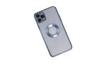 Newface iPhone 11 Pro Max Kılıf Slot Silikon - Mavi