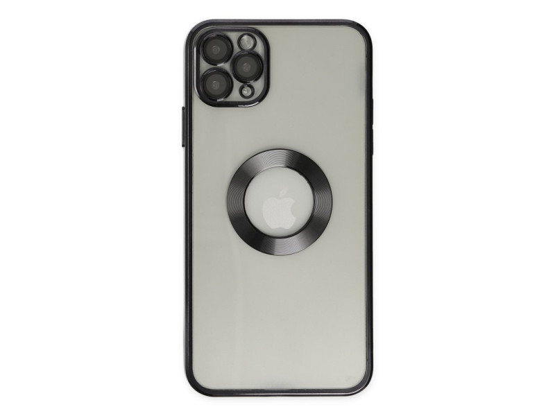 Newface iPhone 11 Pro Max Kılıf Slot Silikon - Siyah