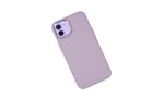 Newface iPhone 12 Kılıf Asya Deri Silikon - Lila