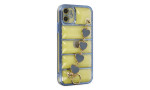 Newface iPhone 12 Kılıf Berlin Elcekli Silikon - Mavi