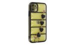 Newface iPhone 12 Kılıf Berlin Elcekli Silikon - Siyah