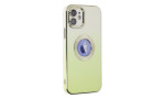 Newface iPhone 12 Kılıf Best Silikon - Yeşil