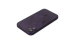 Newface iPhone 12 Kılıf Moshi Lens Magneticsafe Silikon - Mor