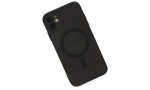 Newface iPhone 12 Kılıf Moshi Lens Magneticsafe Silikon - Siyah