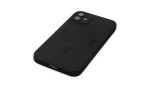 Newface iPhone 12 Kılıf Moshi Lens Magneticsafe Silikon - Siyah