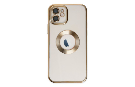 Newface iPhone 12 Kılıf Slot Silikon - Gold