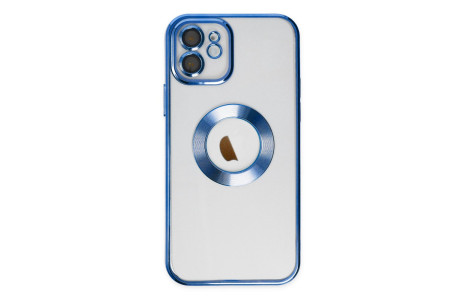 Newface iPhone 12 Kılıf Slot Silikon - Mavi