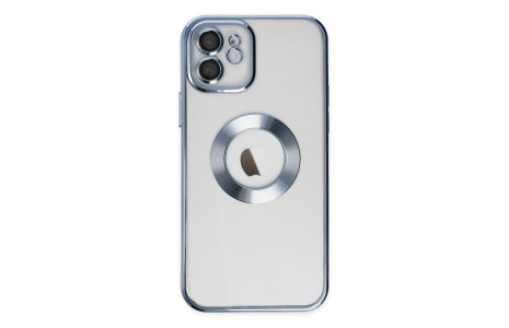 Newface iPhone 12 Kılıf Slot Silikon - Sierra Blue