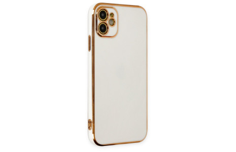 Newface iPhone 12 Kılıf Volet Silikon - Beyaz