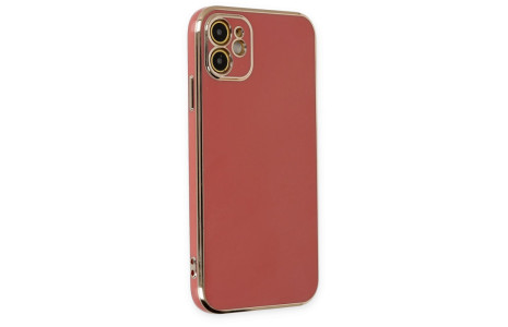 Newface iPhone 12 Kılıf Volet Silikon - Kırmızı