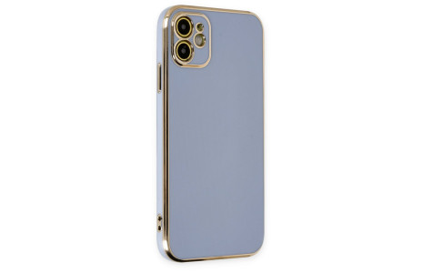 Newface iPhone 12 Kılıf Volet Silikon - Mavi