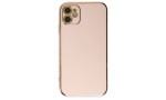 Newface iPhone 12 Kılıf Volet Silikon - Pembe