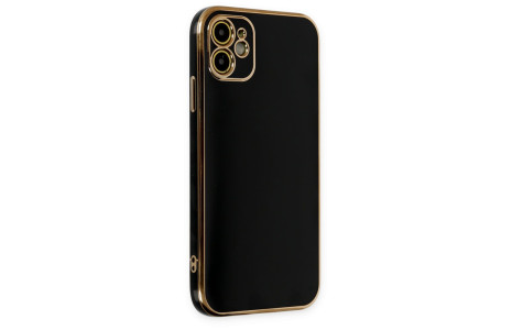 Newface iPhone 12 Kılıf Volet Silikon - Siyah
