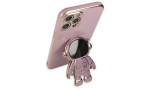 Newface iPhone 12 Pro Kılıf Aston Stand Silikon - Mor