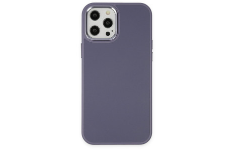 Newface iPhone 12 Pro Kılıf Asya Deri Silikon - Mor