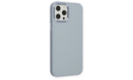 Newface iPhone 12 Pro Kılıf Asya Deri Silikon - Sierra Blue