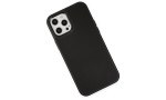 Newface iPhone 12 Pro Kılıf Asya Deri Silikon - Siyah