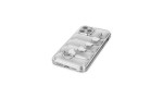 Newface iPhone 12 Pro Kılıf Berlin Elcekli Silikon - Gümüş