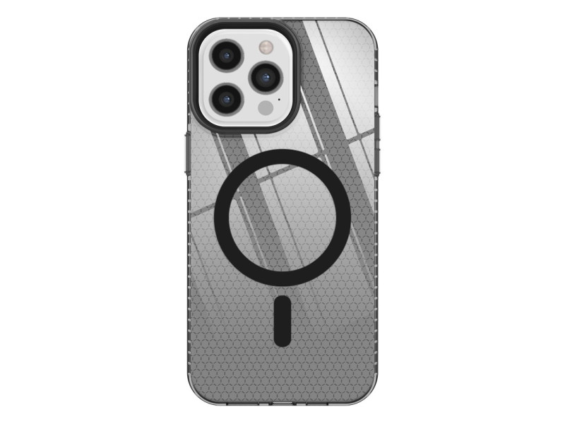 Newface iPhone 12 Pro Kılıf Beta Magneticsafe Silikon - Siyah