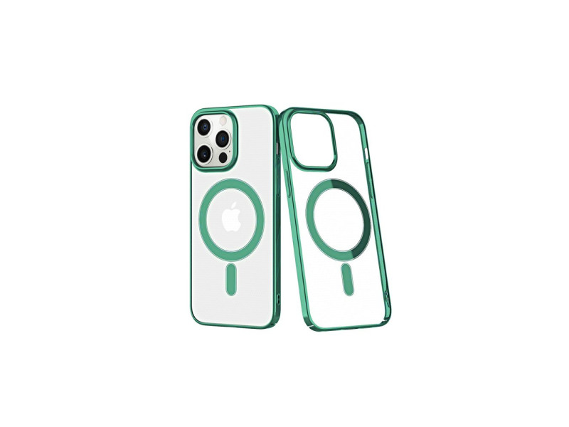 Newface iPhone 12 Pro Kılıf Element Magneticsafe Sert Kapak - Köknar Yeşili