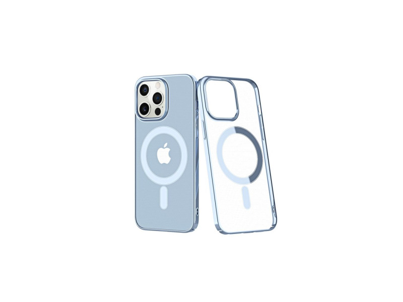 Newface iPhone 12 Pro Kılıf Element Magneticsafe Sert Kapak - Sierra Blue