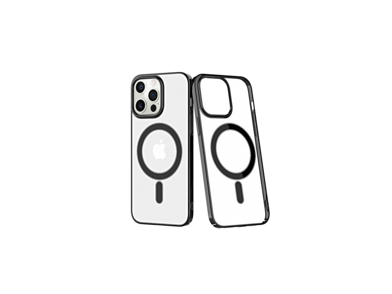Newface iPhone 12 Pro Kılıf Element Magneticsafe Sert Kapak - Siyah
