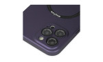 Newface iPhone 12 Pro Kılıf Jack Magneticsafe Lens Silikon - Mor