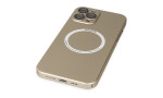 Newface iPhone 12 Pro Kılıf Jack Magneticsafe Lens Silikon - Gold