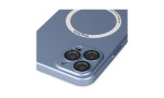 Newface iPhone 12 Pro Kılıf Jack Magneticsafe Lens Silikon - Sierra Blue